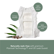 Ecoriginals Eco Bundle 4 X 14 Pack Junior Nappy Pants 16kg+. + Free 3 X 70 Pack Plant Based Baby Wipes Purified NZ Water