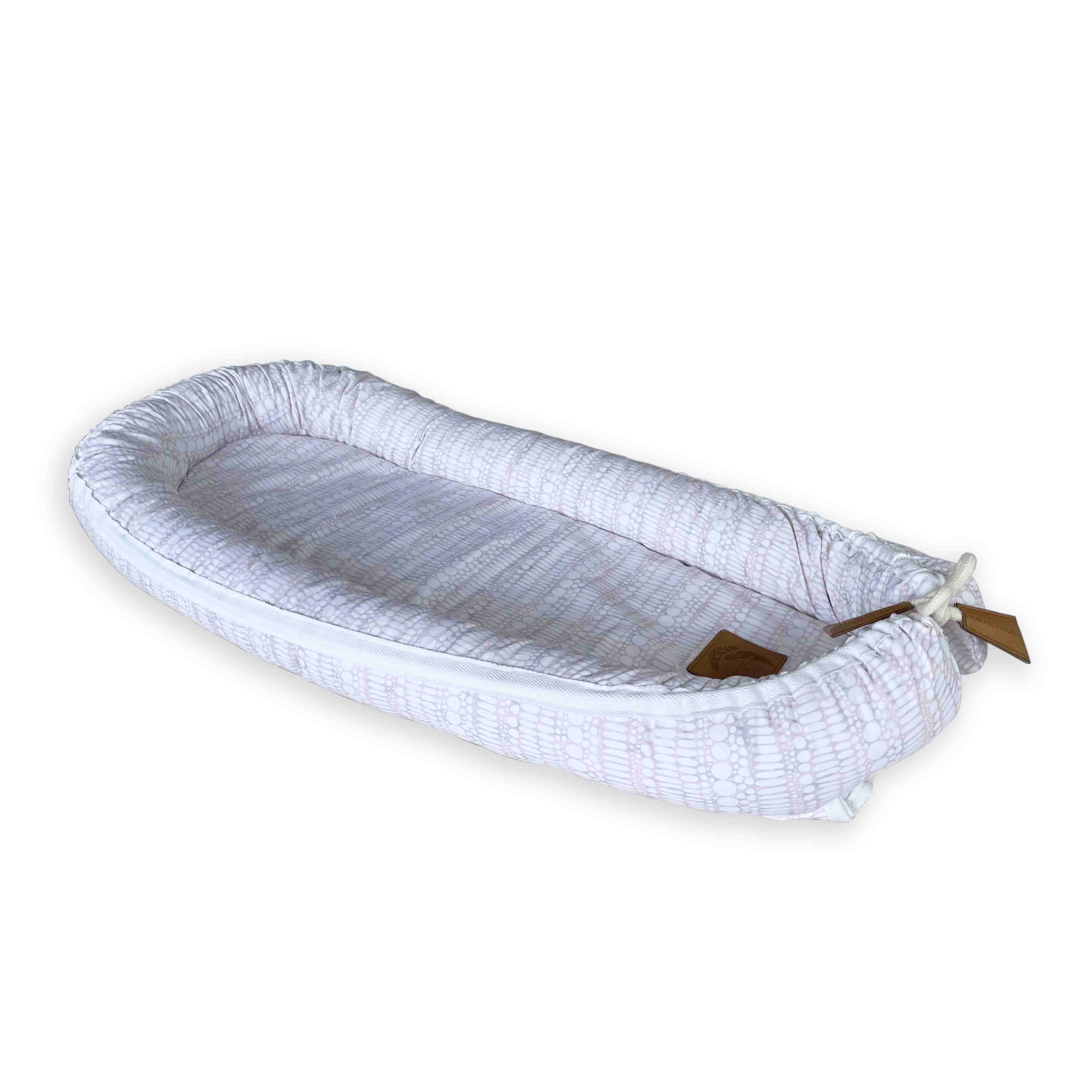 Organic Baby Nest Cover - Moonstone