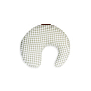 Organic Nursing Pillow Sage + Cream Gingham