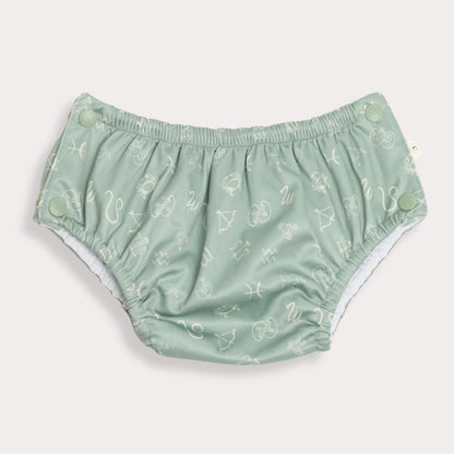 Zodiac Swim Nappy - Sage