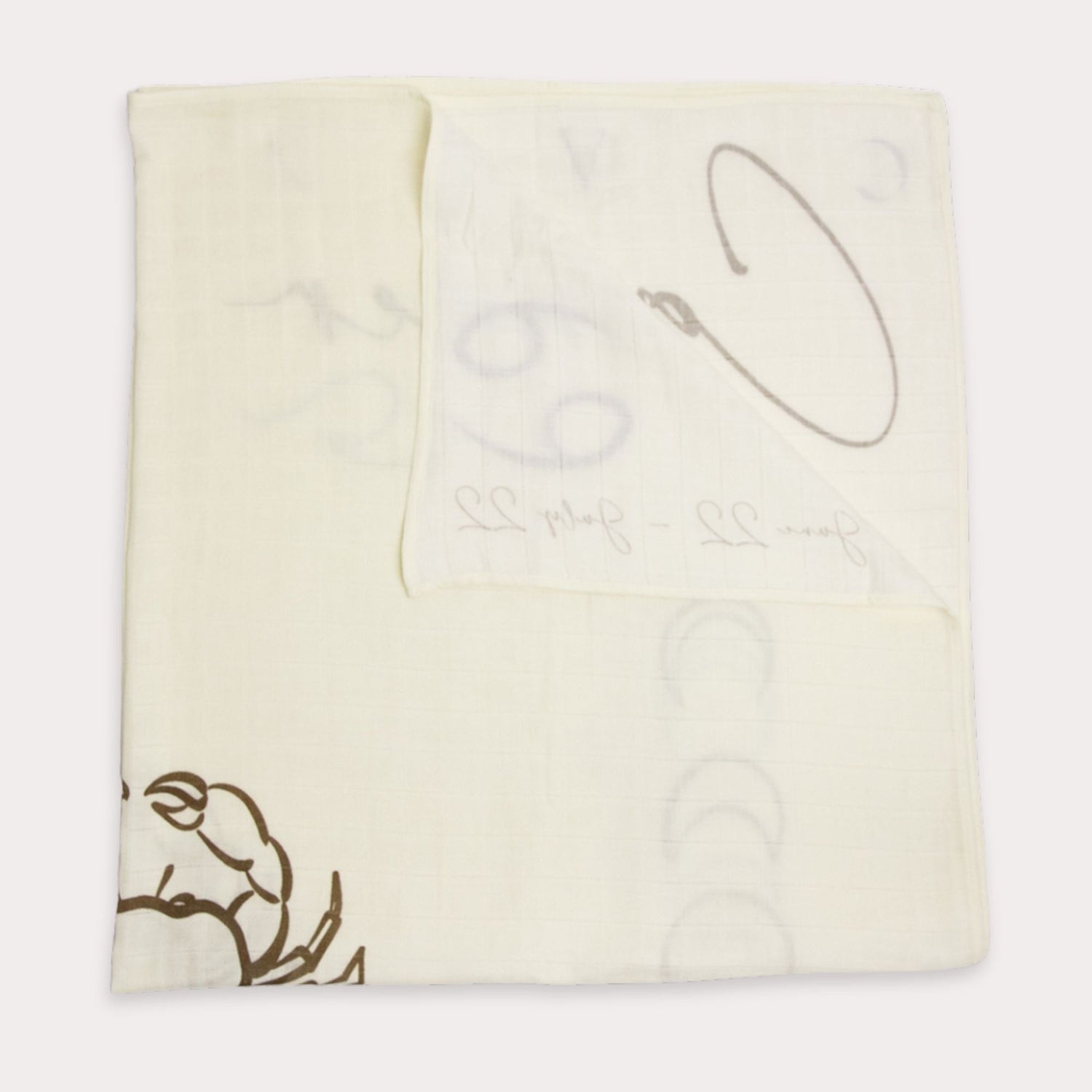 Zodiac Muslin Swaddle  - Cancer