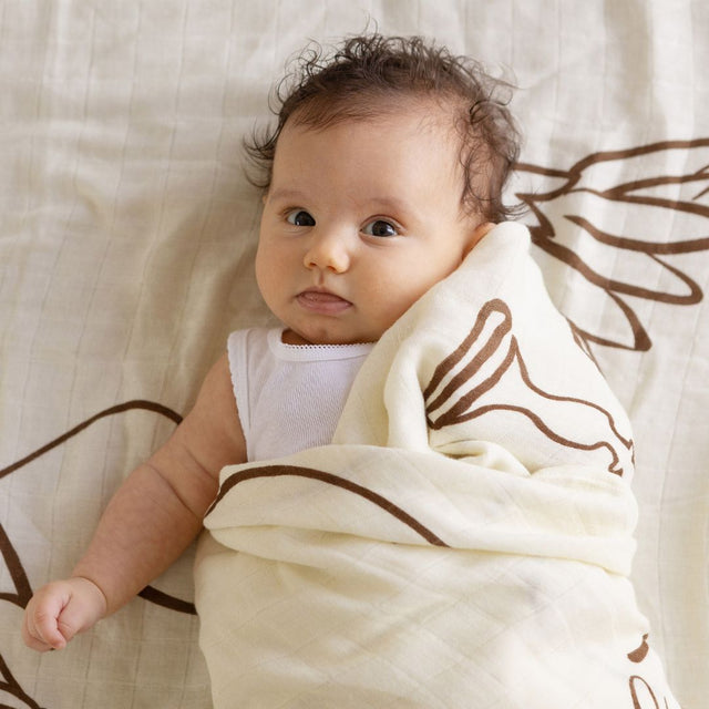 Zodiac Muslin Swaddle  - Aries