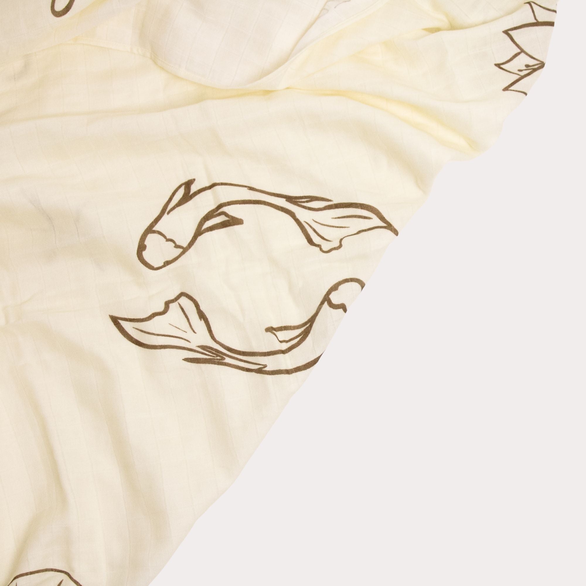 Zodiac Muslin Swaddle - Pisces