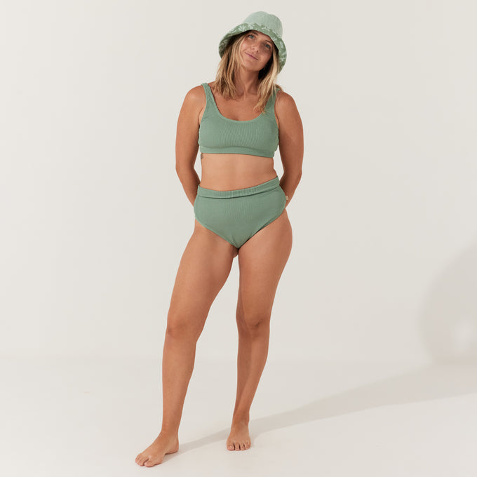 Olive Embrace Swim Bottoms