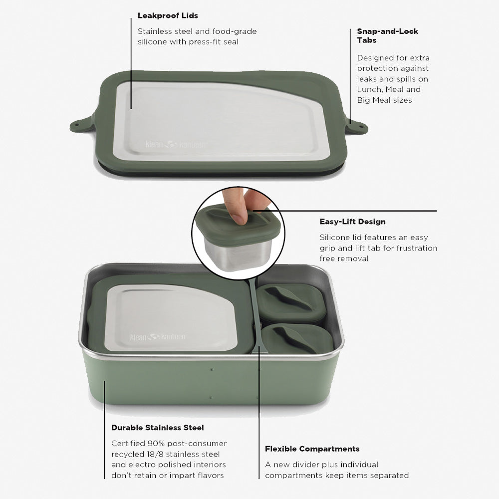 23oz (591ml) Rise Food Box - Lunch