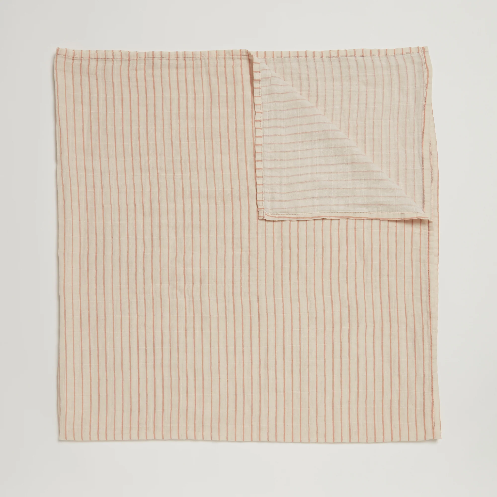 Painted Stripe Muslin Swaddle