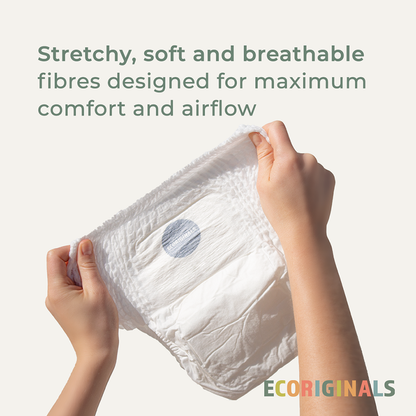 Ecoriginals Eco Bundle 1 X 16 Pack Walker Nappy Pants 12-18kg + 1 X 70 Pack Plant Based Baby Wipes